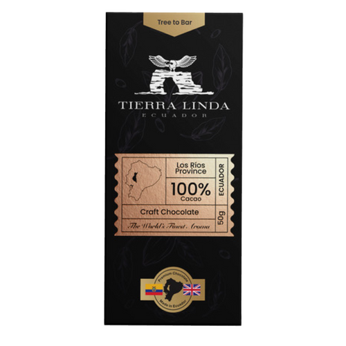 100% Cacao-Chocolate Bar